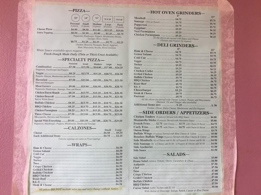 Family Pizza Menu image 4