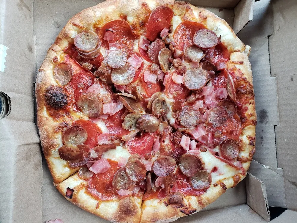 Pepperoni Bacon Sausage and Ham